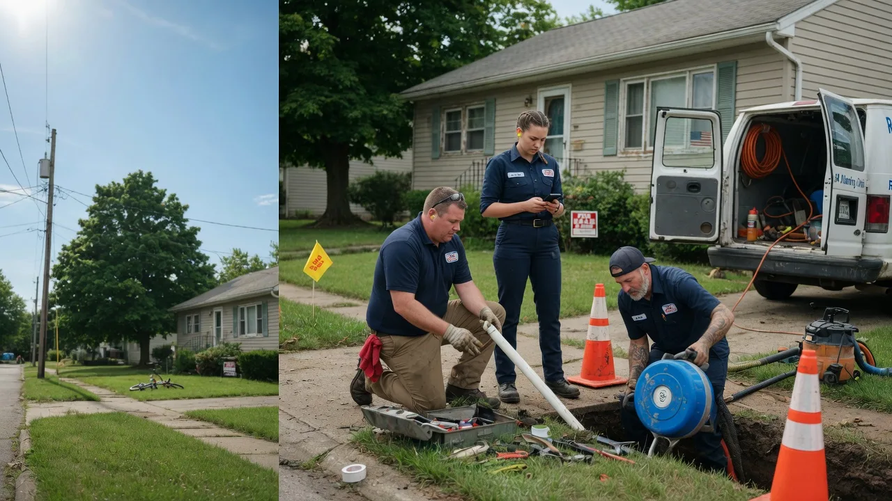 Sewer Line Repair in Medford, OK near me